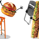Image for article titled Fast-Food Fight: Subway's Pulled Pork Vs. Wendy's Pretzel Bacon Burger